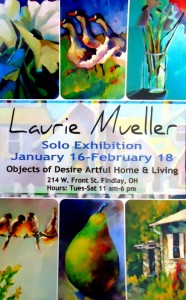 The exhibit has been extended! If you're in the Findlay, Ohio area, you have to see this beautiful gallery! 